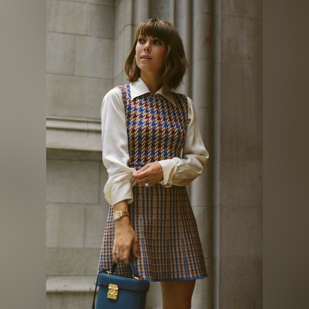 ISO Tory Burch Ophelia houndstooth dress